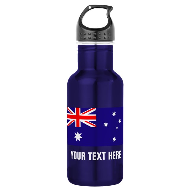 Botellas de agua de la bandera australiana persona (Anverso)