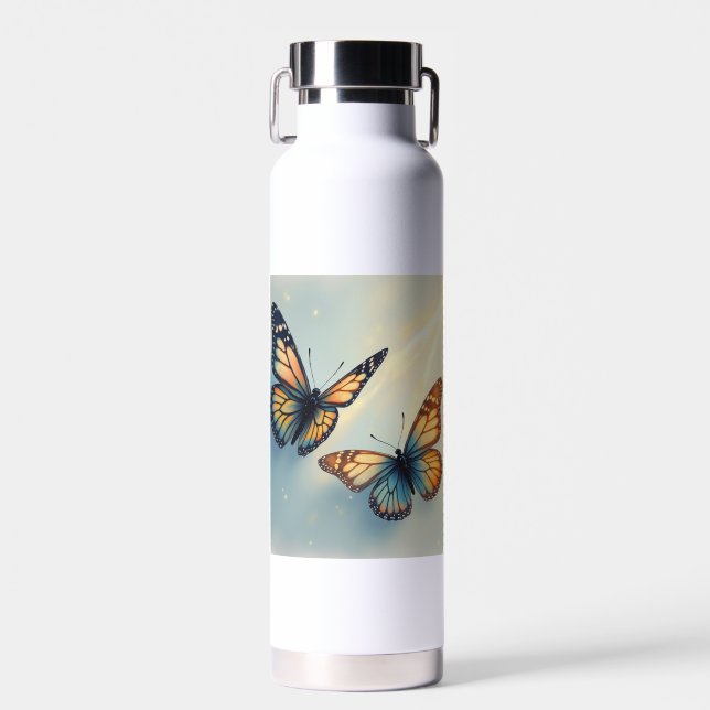 Botellas de agua de la mariposa (Delantero)