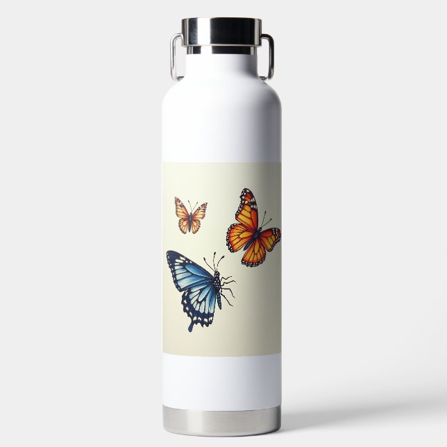 Botellas de agua de la mariposa (Delantero)