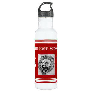 Botellas de agua de la reunión de antiguos alumnos