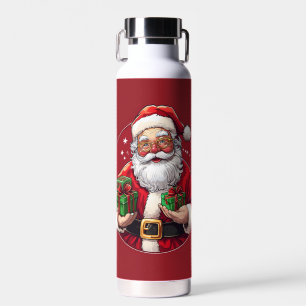 Botellas de agua de navidades