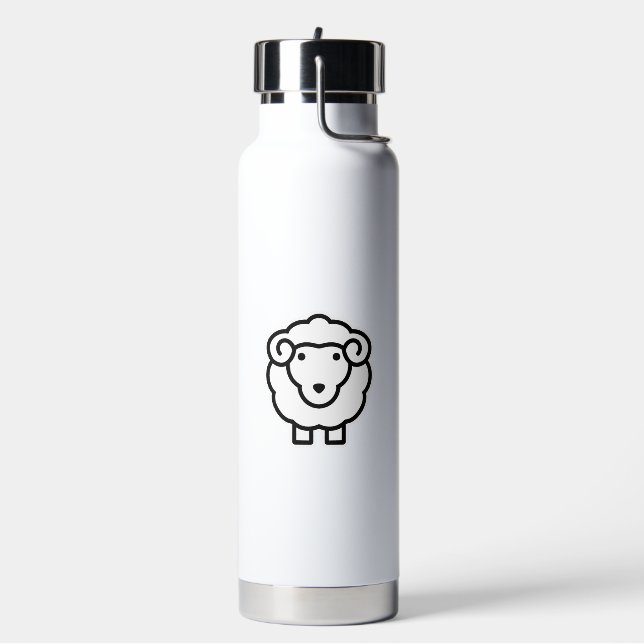 Botellas de agua de oveja (Izquierda)