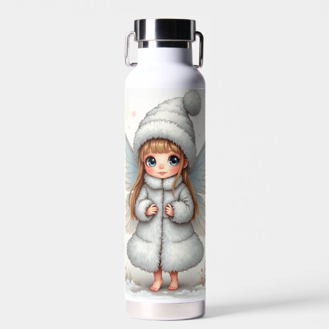 Botellas de agua del hada de nieve (Delantero)
