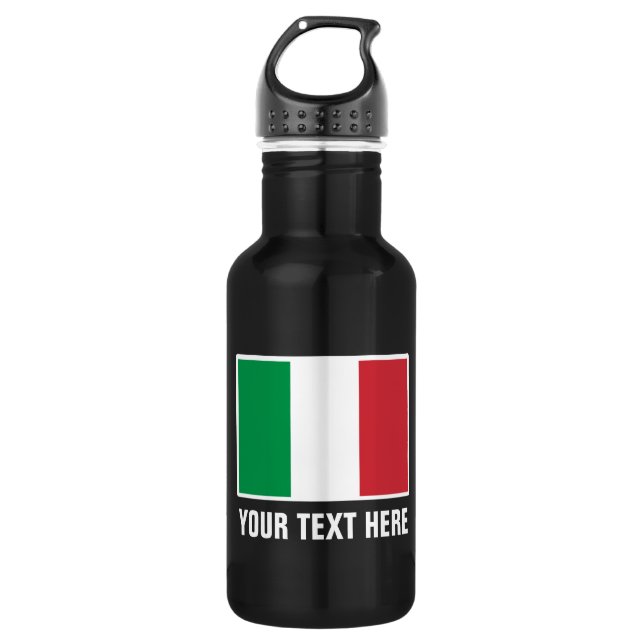 Botellas de agua italianas de encargo de la (Anverso)