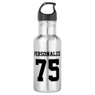 Botellas de agua metalizado personalizadas para lo