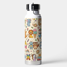 Botellas de Agua Personalizadas para Niños Alphala