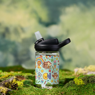 Botellas de agua personalizadas para niños Alphala