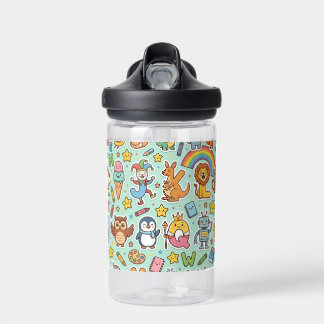 Botellas de agua personalizadas para niños Alphala