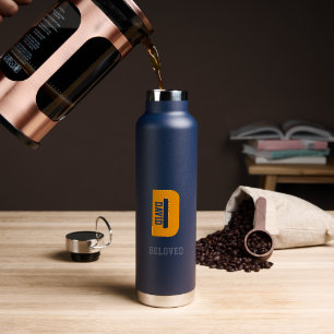 Botellas de Agua Personalizadas, Viaje Azul y Nara