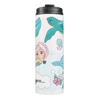 Botellas de agua termal aisladas por Personalizado