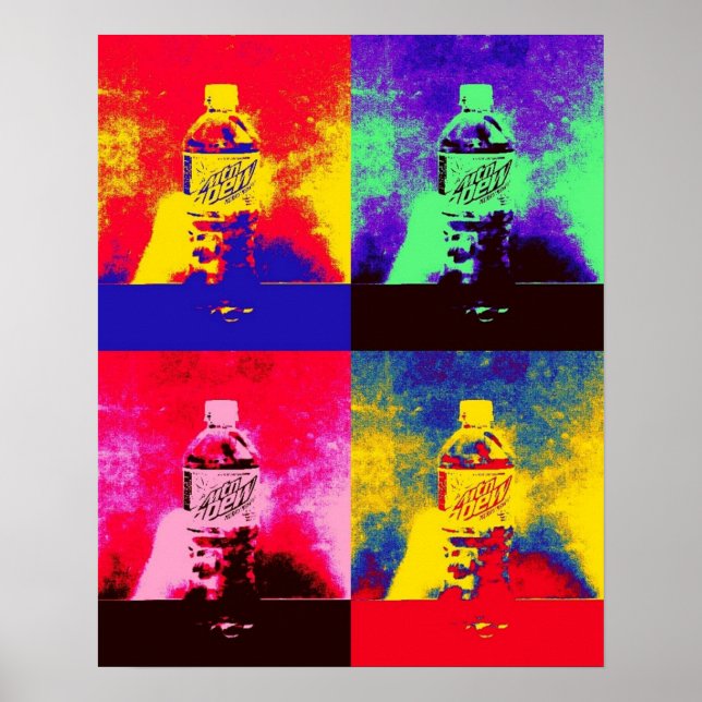 Botellas de arte pop (Frente)