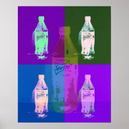 Botellas de arte pop