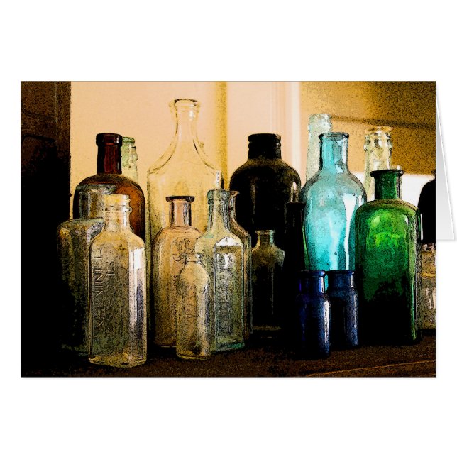 Botellas de estilo antiguo (Anverso (Horizontal))