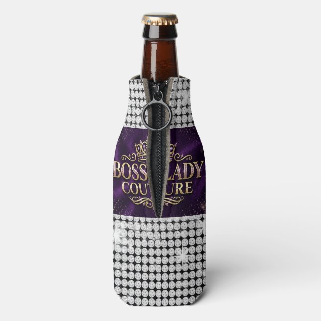 Botellas Enfriador de Botella de Diamantes Sparkle (Reverso de la botella)