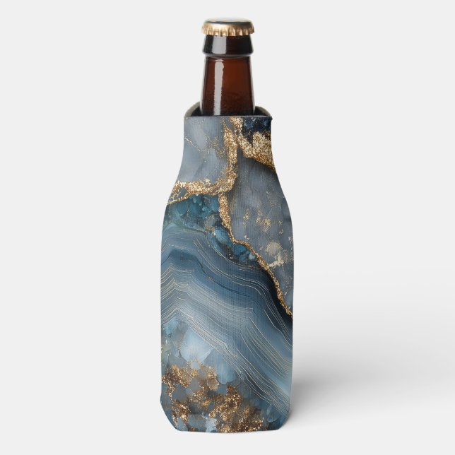 Botellas Enfriador de botella de geoda (Frente de la botella)