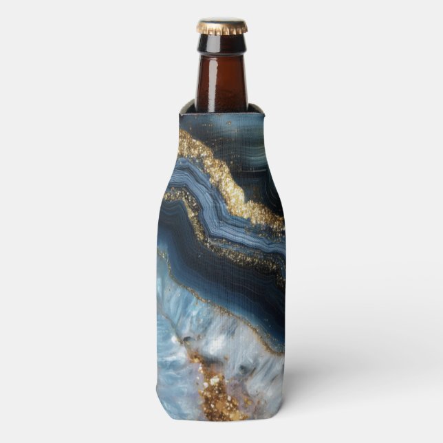 Botellas Enfriador de botella de geoda (Frente de la botella)