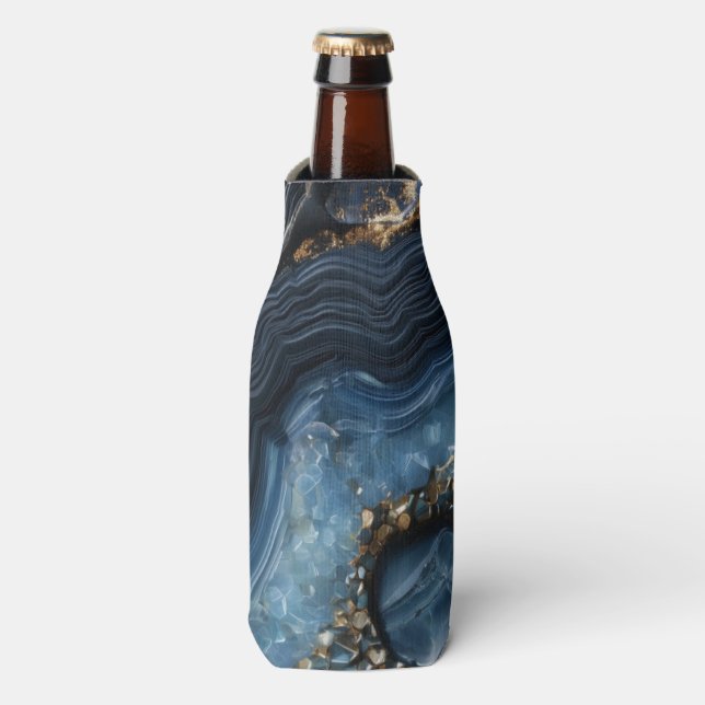 Botellas Enfriador de botella de geoda (Frente de la botella)