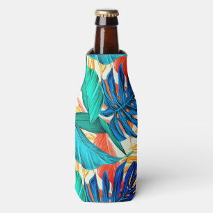 Botellas Enfriador de Botella de Hojas Tropicales