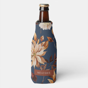 Botellas Enfriador de Botella de Otoño Azul Marino