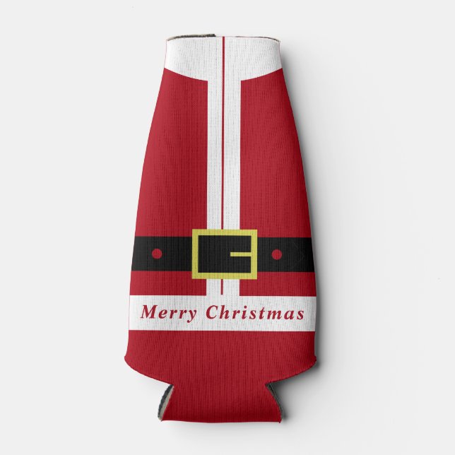 Botellas Enfriador de botella de Santa Claus (Anverso)