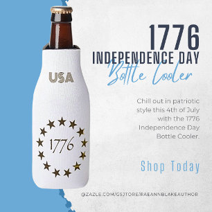 Botellas Enfriador de botella del Día de la Independencia d
