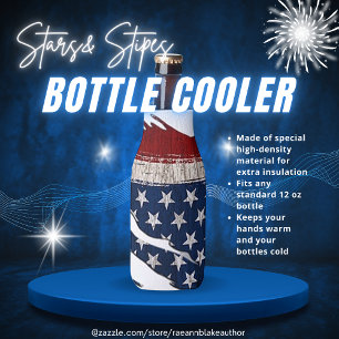 Botellas Enfriador de botella del Día de la Independencia d