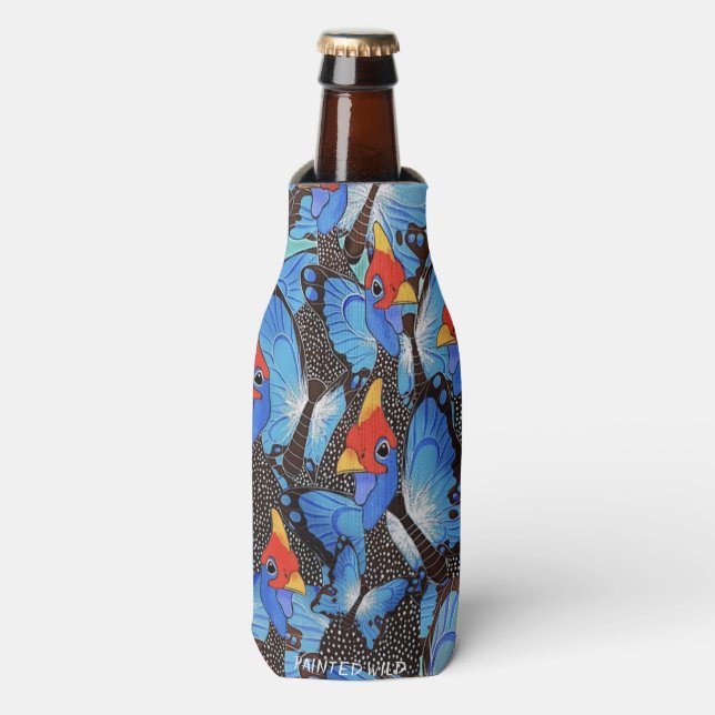 Botellas Enfriador de Botella Kanga Azul (Frente de la botella)