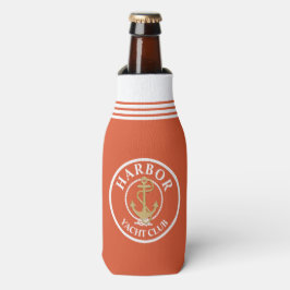 Botellas Enfriador de Botella Náutico de Naranja Quemada