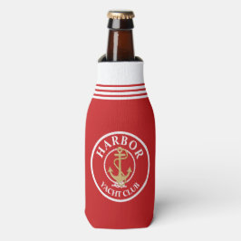 Botellas Enfriador de botella náutico rojo