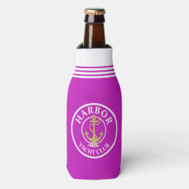 Botellas Enfriador de botella náutico rosa caliente