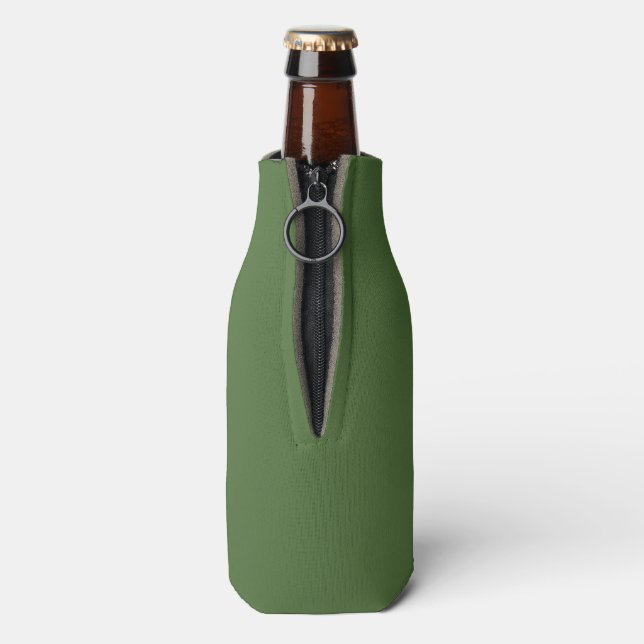 Botellas Enfriador de Botella Verde (Reverso de la botella)
