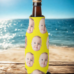 Botellas Enfriador de lata con rostro personalizado, foto d