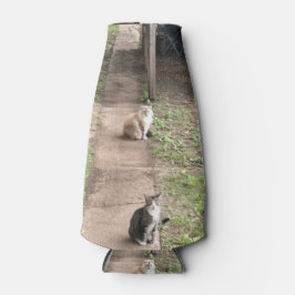 Botellas Enfriador de Lata de Gato