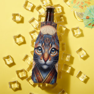 Botellas Enfriador Felino de Fantasía Ornamentado Regio
