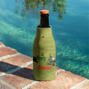 Botellas Estilo de los bolas de césped Navidades, enfriador