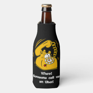 Botellas ¡Guau! ¡Alguien me llama Uber! Enfriador de botell