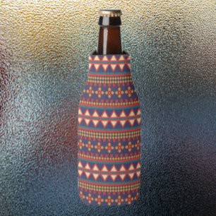 Botellas Hilos nómadas Enfriador de bebidas con patrón az