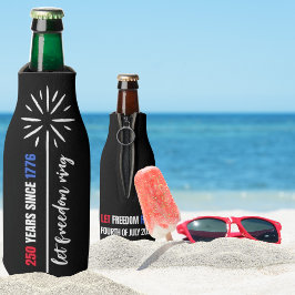 Botellas Koozie Enfriador de Botella para el Cuatro de Juli