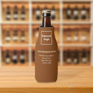 Botellas Negocio Marca Enfriador de Botella Marrón