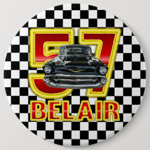 Botón 1957 del Bel Air de Chevy