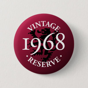 Botón 1968 de Pinback de la reserva del vintage