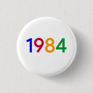 Botón 1984 - Pinback