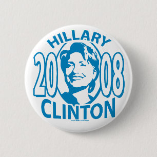 Botón 2008 de Hillary Clinton