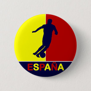 Botón 2010 del fútbol de Espana España