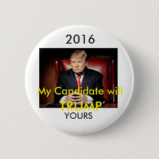Botón 2016 de Donald Trump Pinback