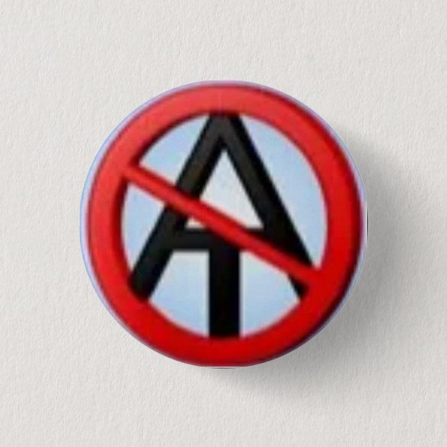 Botón 2 del Anti-Ateo (Anverso)