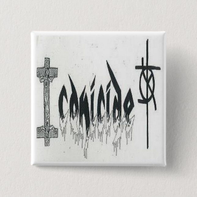 Botón #2 del logotipo de Iconicide (Anverso)