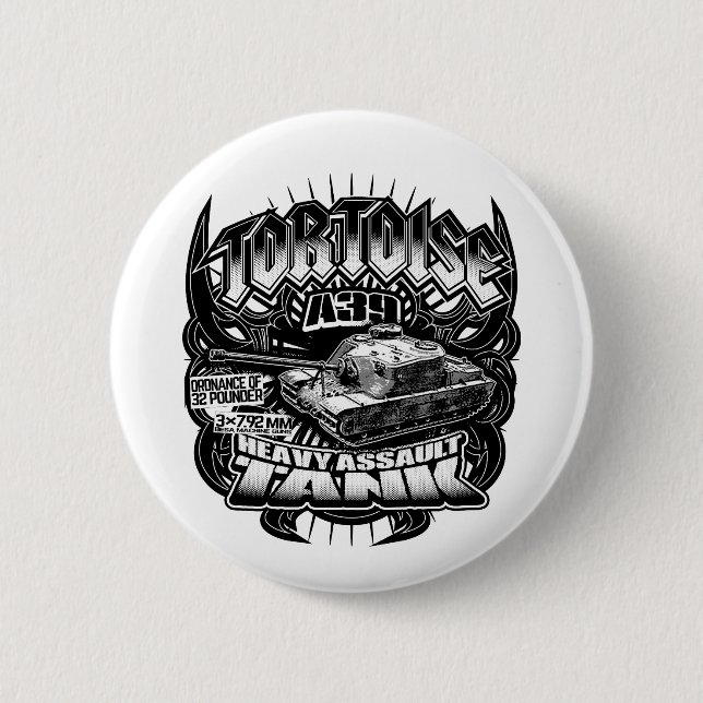 Botón A39 Tortoise Pinback (Anverso)