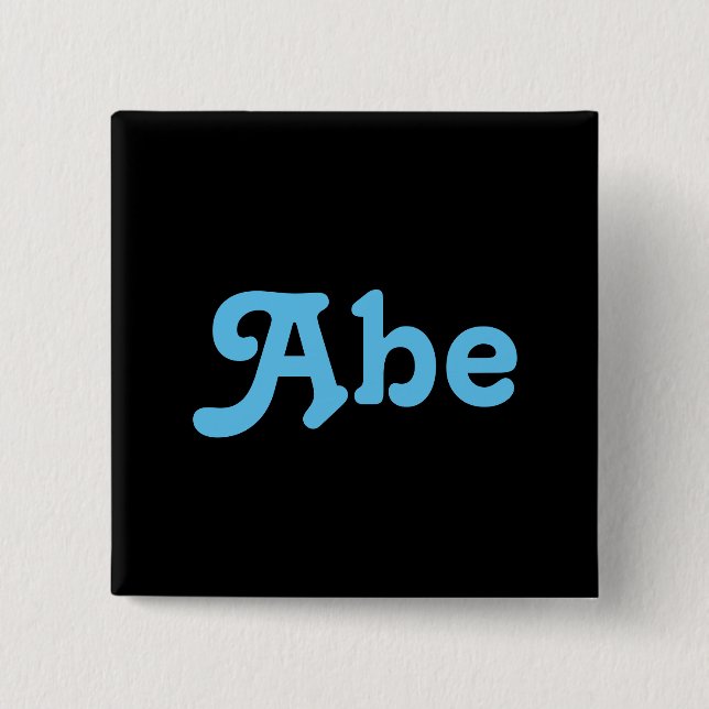 Botón Abe (Anverso)