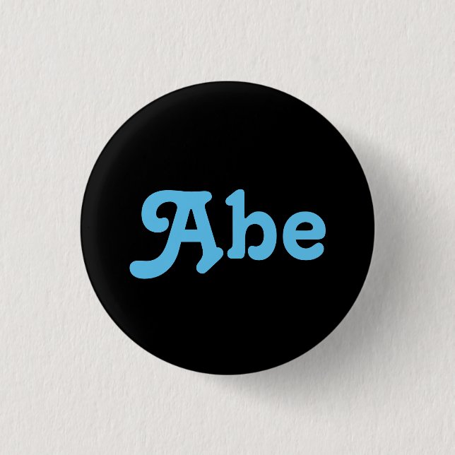 Botón Abe (Anverso)